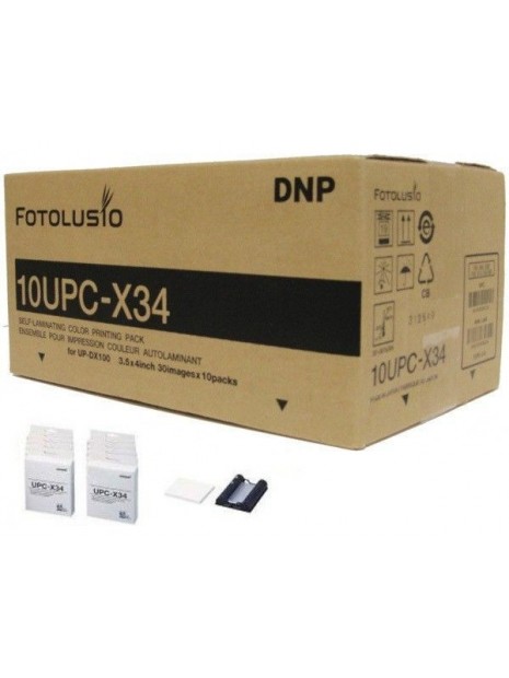 Papel Térmico DNP UPC X34 9x10