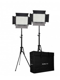 NALITE KIT 2 PANEL LED CN-1200CSA BI-COLOR CON ALETAS