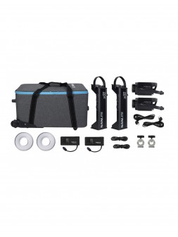 KIT 2 X FOCO LUZ LED NANLITE FORZA 300
