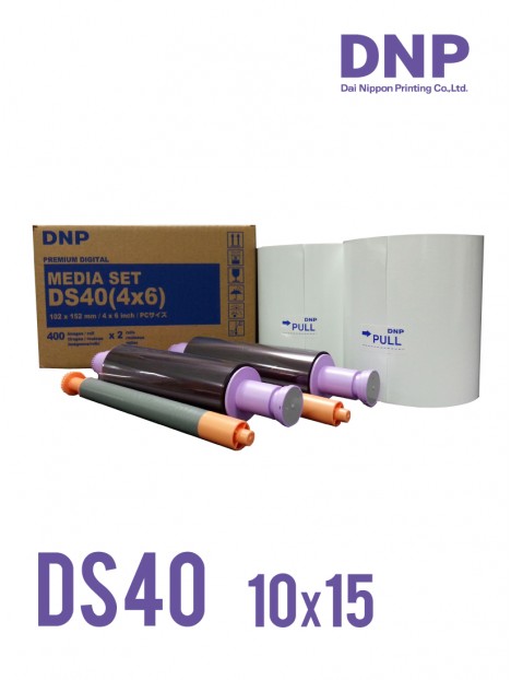 Papel Térmico DNP DS40 PC 10x15