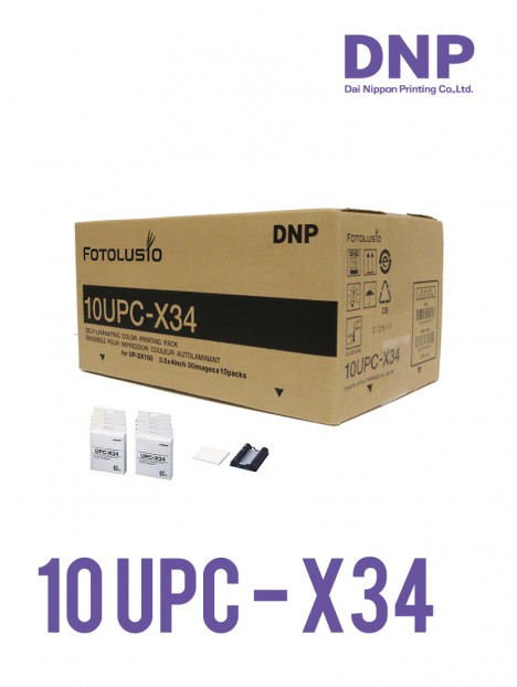 Papel Térmico DNP UPC X34 9x10