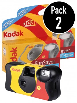 pack-2-camaras-desechables-kodak-funsaver-39-fotos