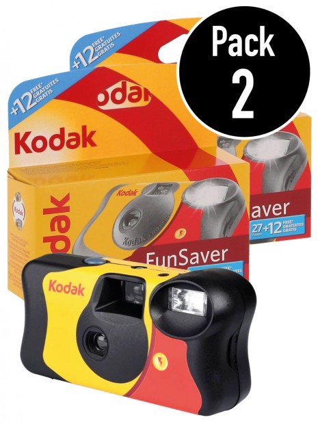 pack-2-camaras-desechables-kodak-funsaver-39-fotos