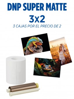 Papel DNP Super matte para impresora DS620